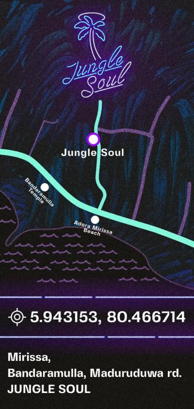 מלון מיריסה Jungle Soul מראה חיצוני תמונה